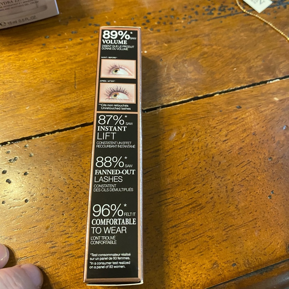 Waterproof -** IDOLE lancome mascara NIB a unopened glossy black full size